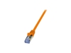 Picture of LogiLink Patchcord, CAT6A, S/FTP, PIMF, 0.25m, pomaraczowy (CQ3018S)