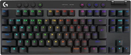 Изображение Klaviatūra Logitech PRO X TKL Black