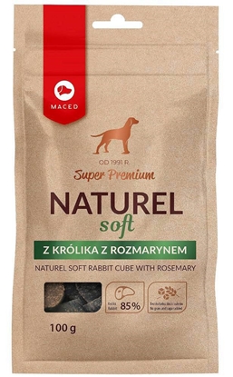 Picture of MACED Super Premium Naturel Soft Rabbit with rosemary - Dog treat - 100g