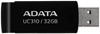 Изображение MEMORY DRIVE FLASH USB3.2 32GB/BLACK UC310-32G-RBK ADATA