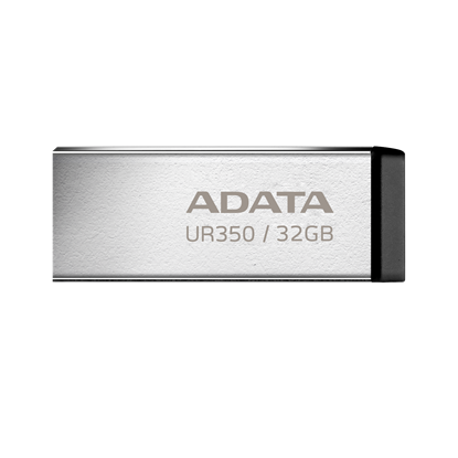 Attēls no ADATA USB 3.2 UR350 black 32GB            UR350-32G-RSR/BK