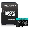 Picture of MEMORY MICRO SDXC 512GB W/AD./AUSDX512GUI3V30SA2-RA1 ADATA