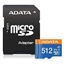 Attēls no ADATA CARD MICROSDHC       512GB UHS-I CL10 100/20 MB/s W/1 Adap.