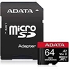 Picture of MEMORY MICRO SDXC 64GB W/ADAP./AUSDX64GUI3V30SHA2-RA1 ADATA