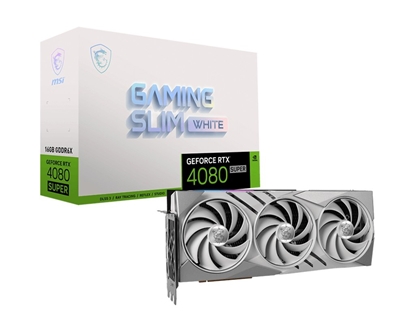 Изображение MSI GeForce RTX 4080 SUPER 16GB GAMING X SLIM WHITE