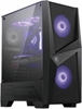 Picture of MSI MAG FORGE 100M Mid Tower Gaming Computer Case 'Black, 2x 120mm RGB PWM Fan, 1x 120mm Fan, 1-6 RGB Hub, Tempered Glass Panel, ATX, mATX, mini-ITX'