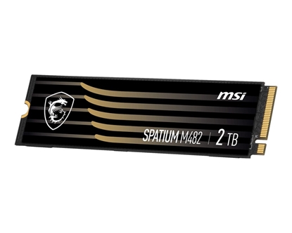 Изображение MSI SPATIUM M482 M.2 2 TB PCI Express 4.0 3D NAND NVMe