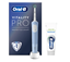 Изображение Oral-B | Electric Toothbrush + Toothpaste | Vitality Pro Protect X Clean | Rechargeable | For adults | Number of brush heads included 1 | Number of teeth brushing modes 3 | Blue