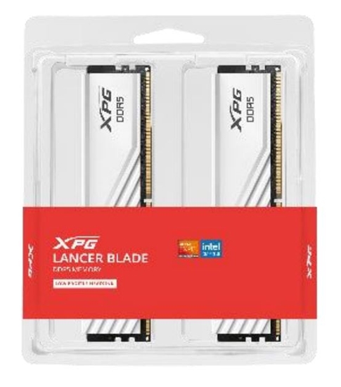Picture of Pamięć XPG Lancer Blade DDR5 6400 32GB (2x16) CL32 RGB Biała