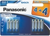 Picture of Panasonic Evolta battery LR03EGE/8B (4+4pcs)