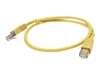 Picture of PATCH CABLE CAT5E UTP 2M/YELLOW PP12-2M/Y GEMBIRD