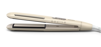 Изображение Philips 8000 series BHS838/00 hair styling tool Straightening iron Warm Beige 1800 W 2 m