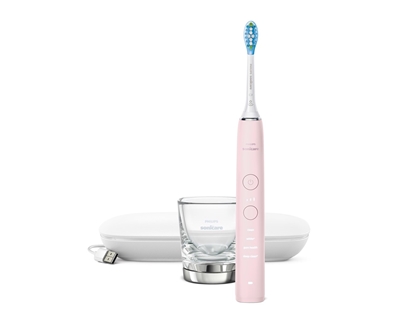 Изображение Philips DiamondClean 9000 HX9911/29 electric toothbrush Adult Sonic toothbrush Pink