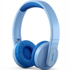 Picture of Philips Kids wireless on-ear headphones TAK4206BL/00, Volume limited <85 dB, App-based parental controls, Light-up ear cups, Blue