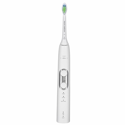 Attēls no Philips Sonicare HX6877/28 electric toothbrush Adult Sonic toothbrush Silver, White