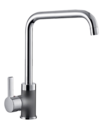 Picture of PYRAMIS SILVIO DUO granite grey concrete mixer