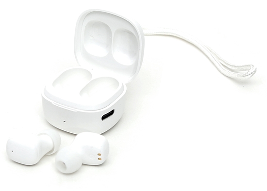 Picture of Platinet wireless earbuds PM1001W TWS, white (45924)