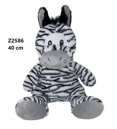 Изображение Plīša zebra 40 cm (Z2586) 166555