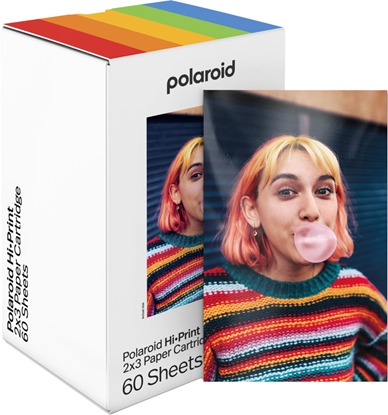 Изображение Polaroid sticker photo paper Hi-Print 2x3" 60 sheets