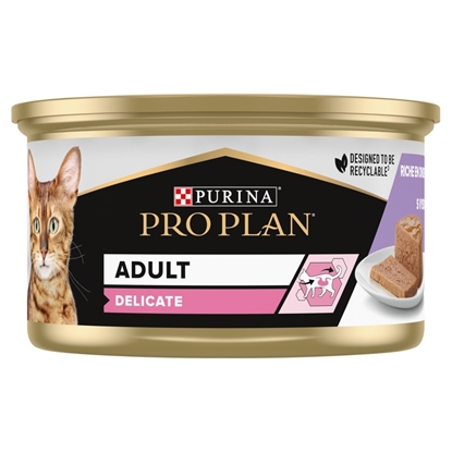 Picture of PURINA Pro Plan Delicate Turkey - wet cat food - 85 g