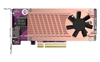 Picture of QNAP QM2 CARD interface cards/adapter Internal PCIe