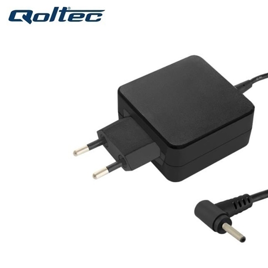 Изображение Qoltec 50067 (2.5x0.7mm) 40W 3.33A 12V AC Tīkla lādētājs priekš Samsung Ativ Smart / ChromeBook portatīvajiem datoriem