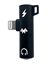 Изображение Riff ADP23 Bluetooth Audio Adapters Lightning līdz 3,5 mm ligzda Aux + Lightning uzlādes adapteris