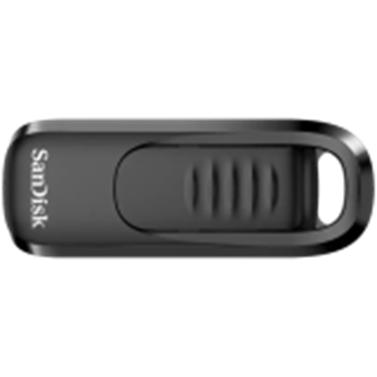 Изображение Zibatmiņa SanDisk Ultra Slider USB Type-C 128GB Black