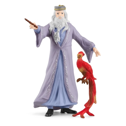 Picture of Schleich Wizarding World Dumbledore & Fawkes        42637