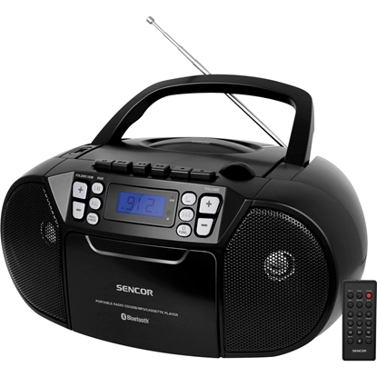 Picture of SENCOR Cassette player with CD. 14W