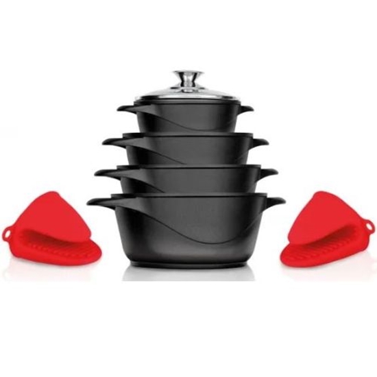 Picture of Smile MGK-12 Set of pots with lids 4pcs