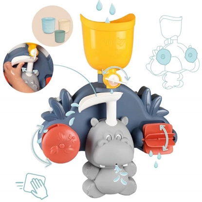 Изображение Smoby vonios žaislas - hipopotamas