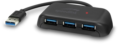 Picture of Speedlink USB hub Snappy Evo 4-port (SL-140109-BK)