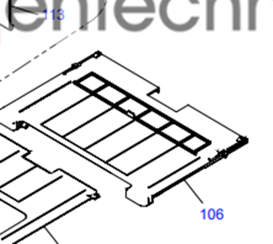 Picture of Epson (1750197) STACKER,MAIN