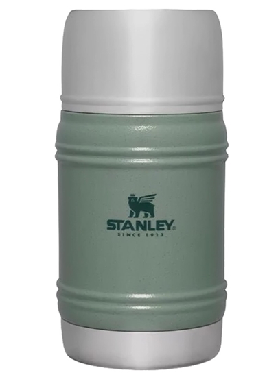 Picture of STANLEY DINNER THERMOS THE ARTISAN 0,5 L - HAMMERTONE GREEN