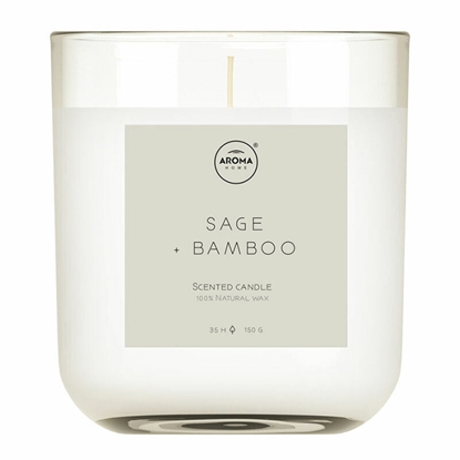 Picture of Svece arom. Aroma Simplicity 150g, Sage& Bamboo