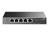 Picture of Switch|TP-LINK|TL-SG1005P-PD|Desktop/pedestal|5x10Base-T / 100Base-TX / 1000Base-T|PoE+ ports 5|TL-SG1005P-PD
