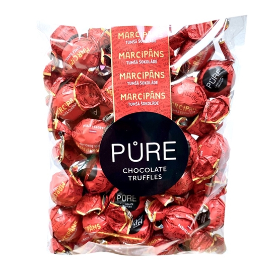 Picture of Šokolādes trifeles ar marcipāna krēma pildījumu 500g, PURE