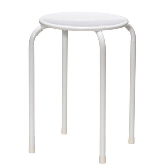 Изображение Taburete 4Living Joy metāla balta max 100kg