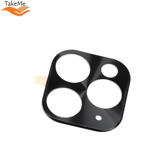 Picture of TakeMe Telefona aizmugurējās kameras alumīnija aizsarg-vāciņš priekš Apple iPhone 11 Pro Max Melns