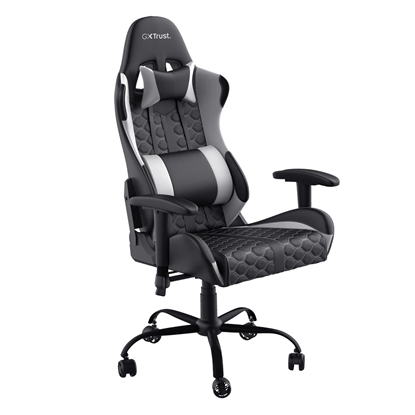 Attēls no Trust GXT 708W Resto Universal gaming chair Black, White