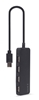 Изображение USB Centrmezgls Gembird 4-port USB Type-C Black