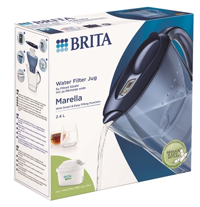 Attēls no Vandens filtravimo indas BRITA Marella MXpro 2,4 l, mėlynas