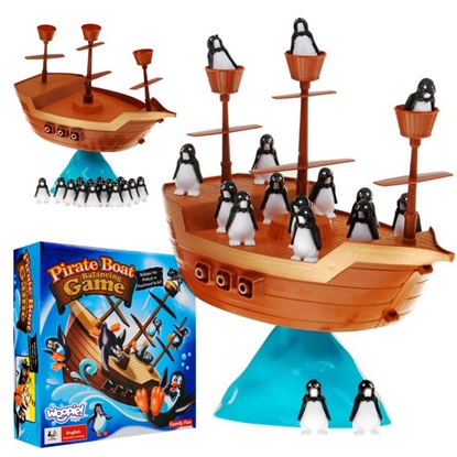 Изображение WOOPIE žaidimas Piratų laivas su pingvinais