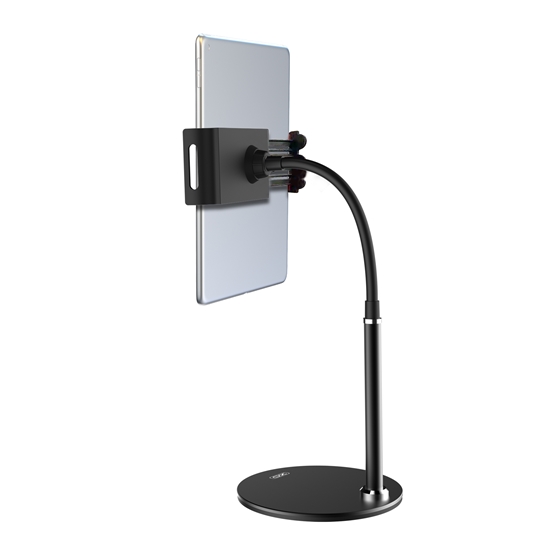 Picture of XO C79 Telefona & Planšetdatora (4.72 to 12.9'' max) Galda statīvs Stiprinājums ar rotāciju un garu stieni Melna