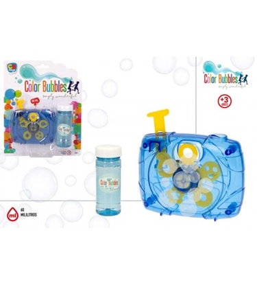 Изображение Ziepju burbuļu pūšamais Fotoaparāts Color Bubbles 3+ CB45823