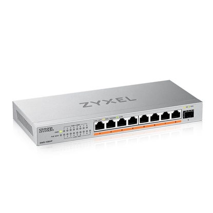 Attēls no Zyxel XMG-108HP Unmanaged 2.5G Ethernet (100/1000/2500) Power over Ethernet (PoE)