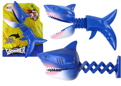 Picture of Žaislinis ištempiamas ryklys, mėlynas