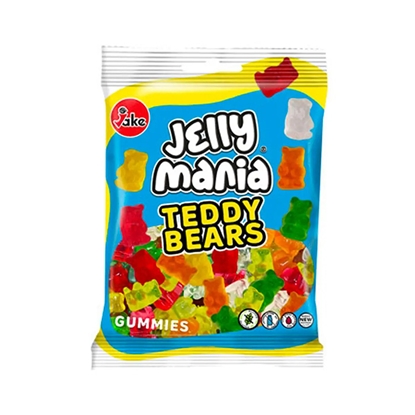 Attēls no Želejkonfektes Jakes Jellymania Teddy Bears 100g
