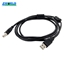 Picture of 4World 05351 USB 2.0 A-plug AM-BM Printera vads Kabelis 1.4m Melns